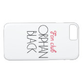 Orphan Black fan club Case-Mate iPhone Case (Achterkant (Horizontaal))
