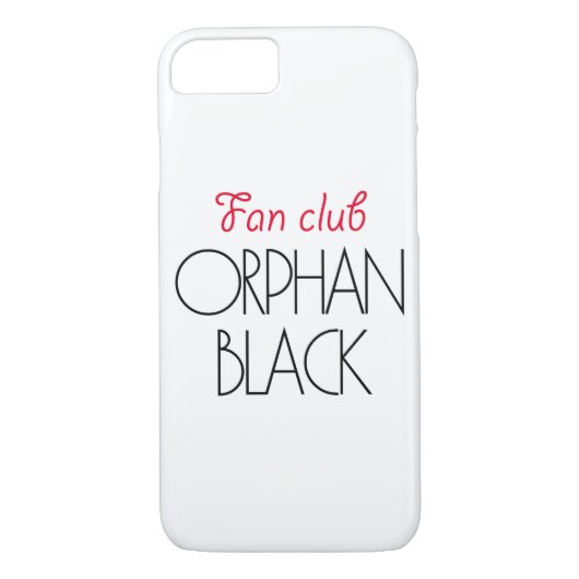 Orphan Black fan club Case-Mate iPhone Case (Achterkant)