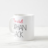 Orphan Black fan club Koffiemok (Voorkant links)