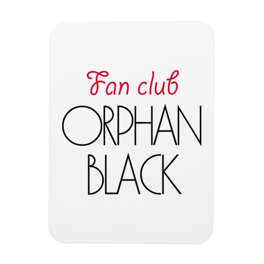 Orphan Black fan club Magneet (Verticaal)