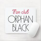 Orphan Black fan club Muismat (Met muis)