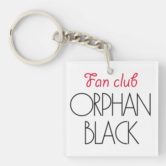 Orphan Black fan club Sleutelhanger (Voorkant)
