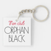 Orphan Black fan club Sleutelhanger (Achterkant)