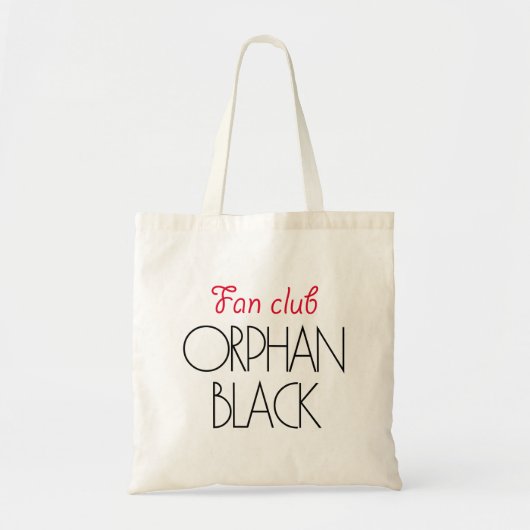 Orphan Black fan club Tote Bag (Voorkant)