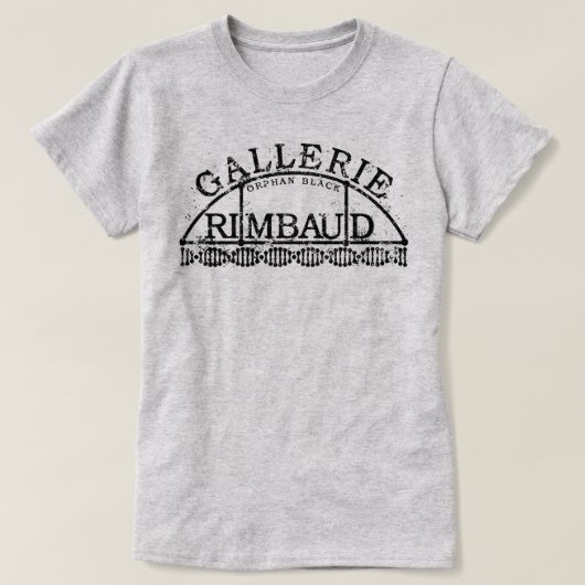 Orphan Black Gallerie Rimbaud T-shirt (Design voorkant)