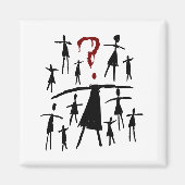 Orphan Black | Helena - Clone Sketch Magneet (Voorkant)