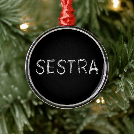 Orphan Black | Helena - Zus Metalen Ornament (Boom)