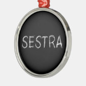 Orphan Black | Helena - Zus Metalen Ornament (Links)