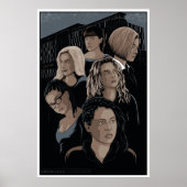 Orphan Black Illustrated Poster (Voorkant)