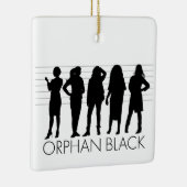 Orphan Black | Karakter Silhouette Keramisch Ornament (Rechts)