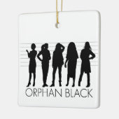 Orphan Black | Karakter Silhouette Keramisch Ornament (Links)