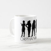 Orphan Black | Karakter Silhouette Koffiemok (Voorkant links)