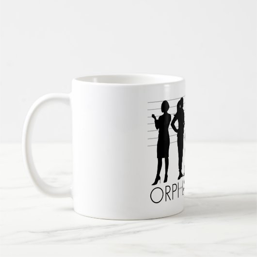 Orphan Black | Karakter Silhouette Koffiemok (Links)
