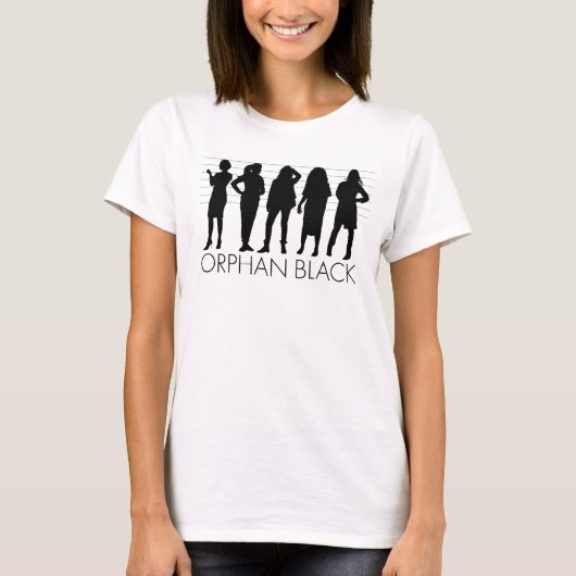 Orphan Black | Karakter Silhouette T-shirt (Voorkant)