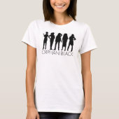 Orphan Black | Karakter Silhouette T-shirt (Voorkant)