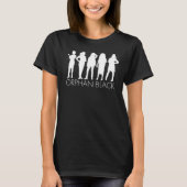 Orphan Black | Karakter Silhouette T-shirt (Voorkant)