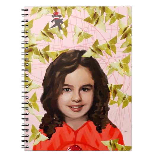 Orphan Black | Kira - Girly Origami  Notitieboek (Voorkant)