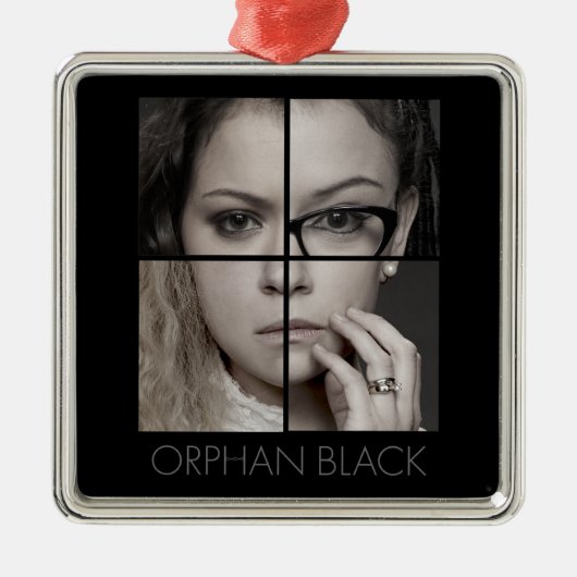 Orphan Black | Kloon Metalen Ornament (Voorkant)