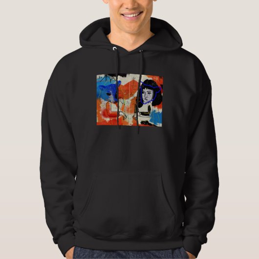 Orphan Black | Koel Abstracte MK-schets Hoodie (Voorkant)