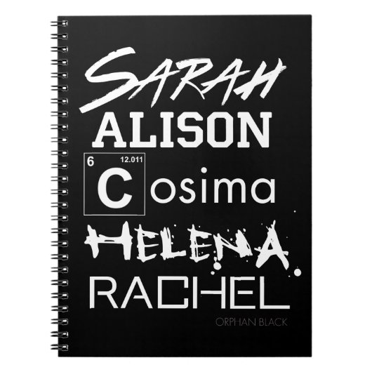 Orphan Black | Kone Club Sisters Notitieboek (Voorkant)