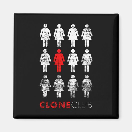 Orphan Black | Leda Clone Club Magneet (Voorkant)