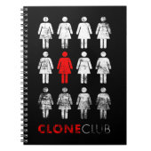 Orphan Black | Leda Clone Club Notitieboek (Voorkant)