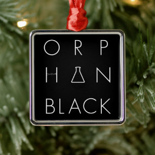 Orphan Black   Logo raster Metalen Ornament