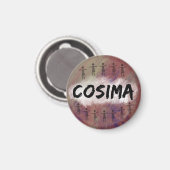 Orphan Black magneet - Cosima (Voorkant / Achterkant)