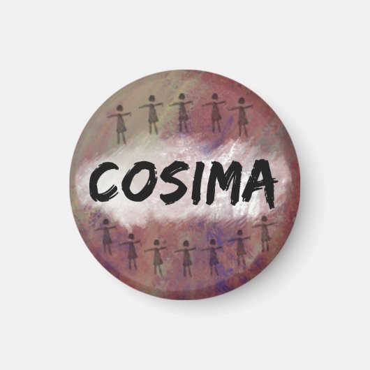 Orphan Black magneet - Cosima (Voorkant)