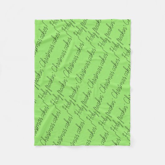 Orphan Black quote Heilige freakin hristmas cakes, Fleece Deken (Voorkant)