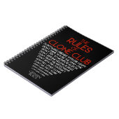 Orphan Black | Regels voor klonen Club Notitieboek (Linkerzijde)