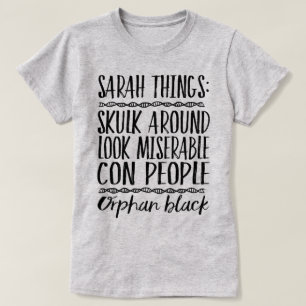 Orphan Black Sarah Graphic T-shirt
