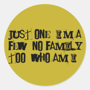 Orphan Black SESTRA-wachtwoordgroep Ronde Sticker