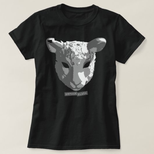 Orphan Black Sheep Mask T-shirt (Design voorkant)