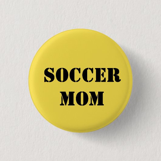 Orphan Black soccer mama verwijst naar Allison Ronde Button 3,2 Cm (Voorkant)