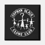 Orphan Black | Stick Figuur Clone Club Magneet (Voorkant)