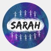 Orphan Black sticker - Sarah (Voorkant)
