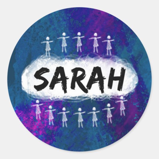 Orphan Black sticker - Sarah (Voorkant)