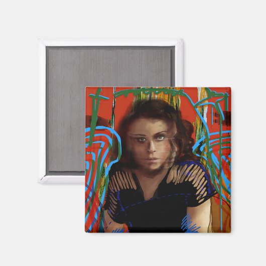 Orphan Black | Tatiana Maslany — Karakter Collage Magneet (Voorkant / Achterkant)