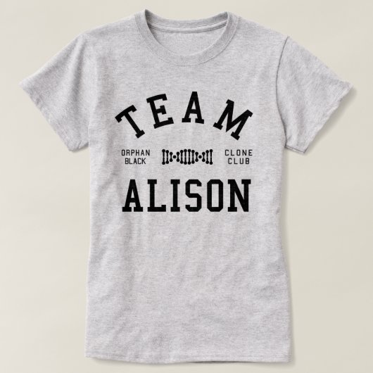 Orphan Black Team Alison T-shirt (Design voorkant)