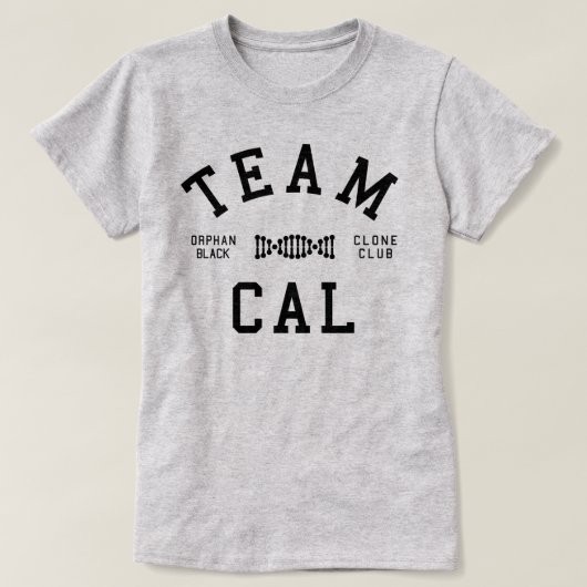 Orphan Black Team Cal T-shirt (Design voorkant)