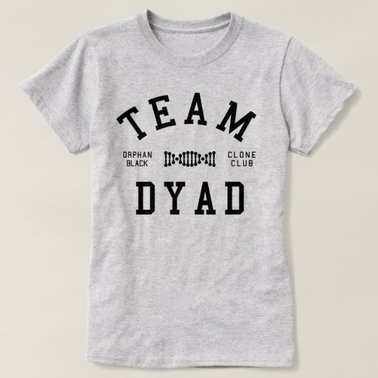Orphan Black Team Dyad T-shirt (Design voorkant)