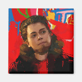 Orphan Black | Tony Sawicki - Cool Transgender Magneet (Voorkant)