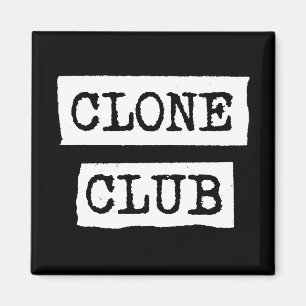 Orphan Black   Typografie van Clone Club Magneet