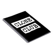 Orphan Black | Typografie van Clone Club Notitieboek (Rechterzijde)