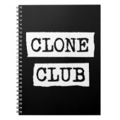 Orphan Black | Typografie van Clone Club Notitieboek (Voorkant)