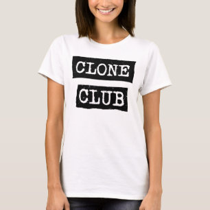 Orphan Black   Typografie van Clone Club T-shirt