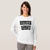 Orphan Black | Typografie van Clone Club T-shirt (Voorkant volledig)