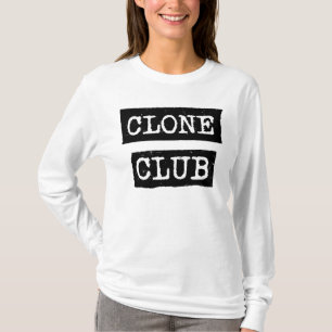 Orphan Black   Typografie van Clone Club T-shirt
