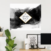 Orphan Black Waterverf Poster (Thuiskantoor)